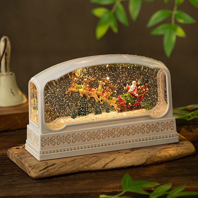 Rectangular Resin Snow Globe M - Snow Globe Musical avis et prix