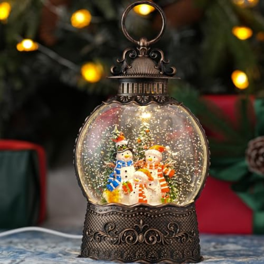 Snow Globe with, Light Up Chri - Snow Globe Musical avis et prix