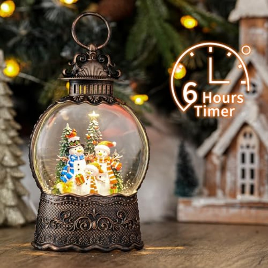 Snow Globe with, Light Up Chri - Snow Globe Musical avis et prix
