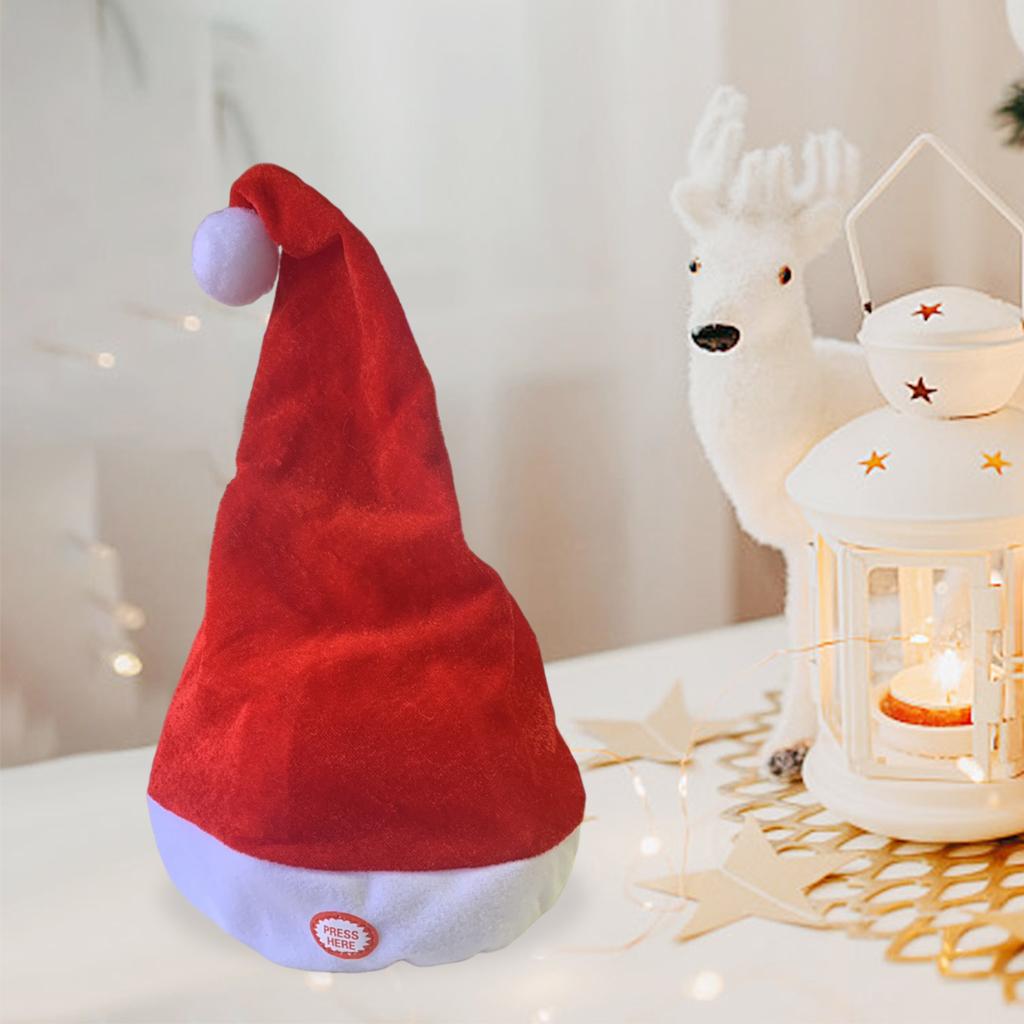 Singing Dancing Santa Hats Dec - Santa Hat Plush avis et prix