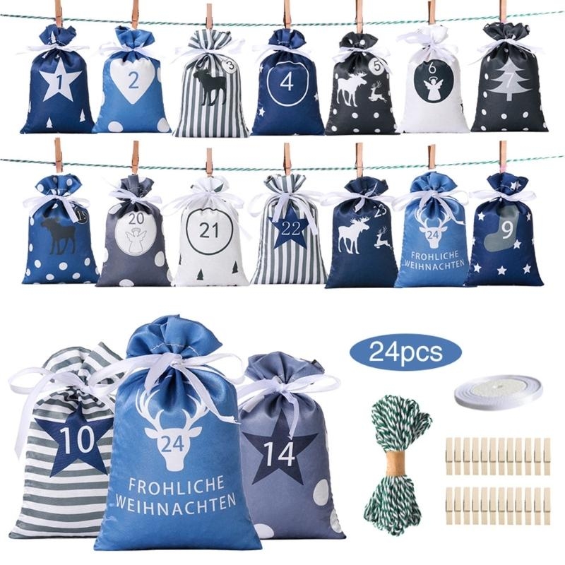Christmas Advent Calendar Bags - Advent Calendar Gift avis et prix
