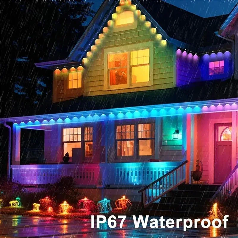 Smart RGBIC Outdoor Permanent  - Christmas Lights Outdoor avis et prix