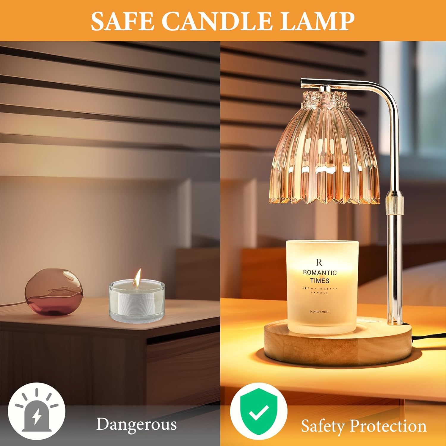 Adjustable Height Aromatherapy - Holiday Candle Set avis et prix