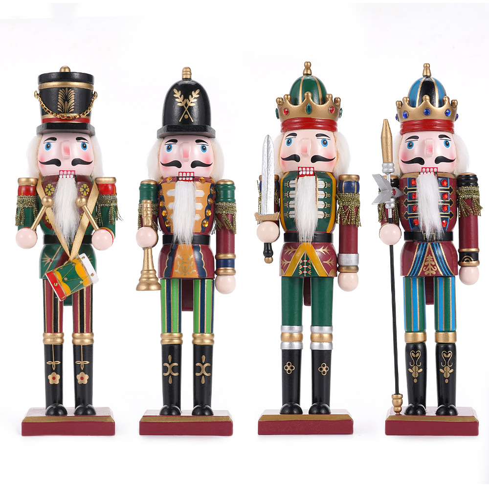 30CM Wooden Nutcracker Christm - Nutcracker Figurine avis et prix
