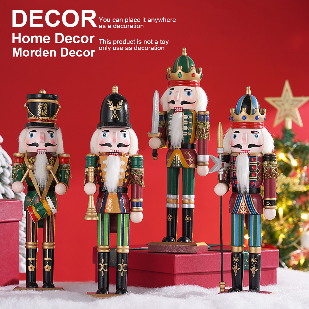 30CM Wooden Nutcracker Christm - Nutcracker Figurine avis et prix
