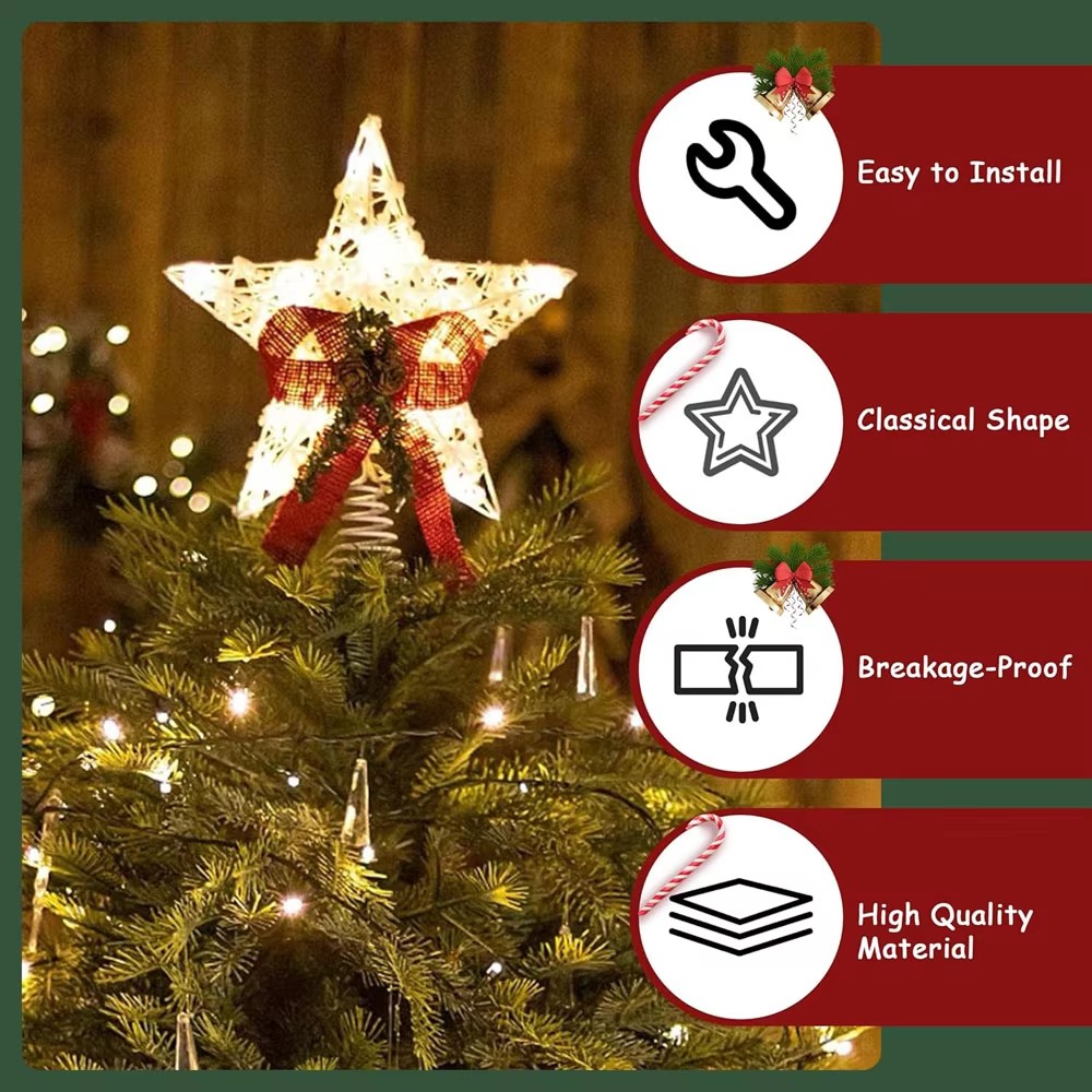 Christmas Tree LED Star Tree T - Star Tree Topper avis et prix