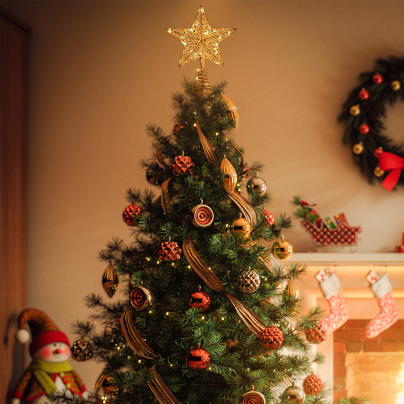 LED Christmas Tree Top Decorat - Star Tree Topper avis et prix