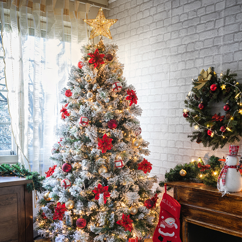 LED Christmas Tree Top Decorat - Star Tree Topper avis et prix