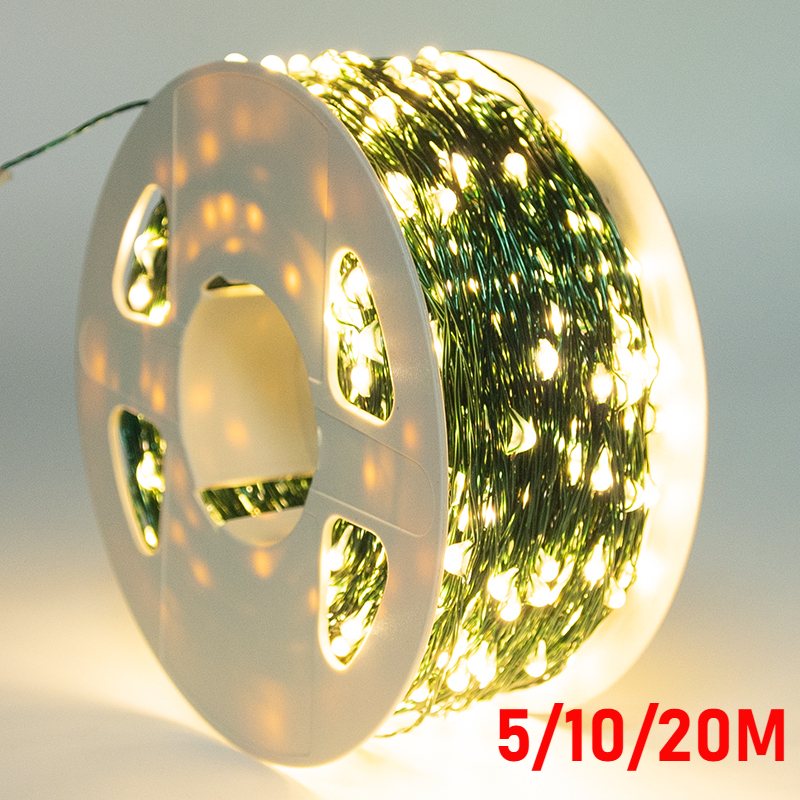 5M/10M/20M LED Copper Wire Str - Led Fairy String Lights avis et prix
