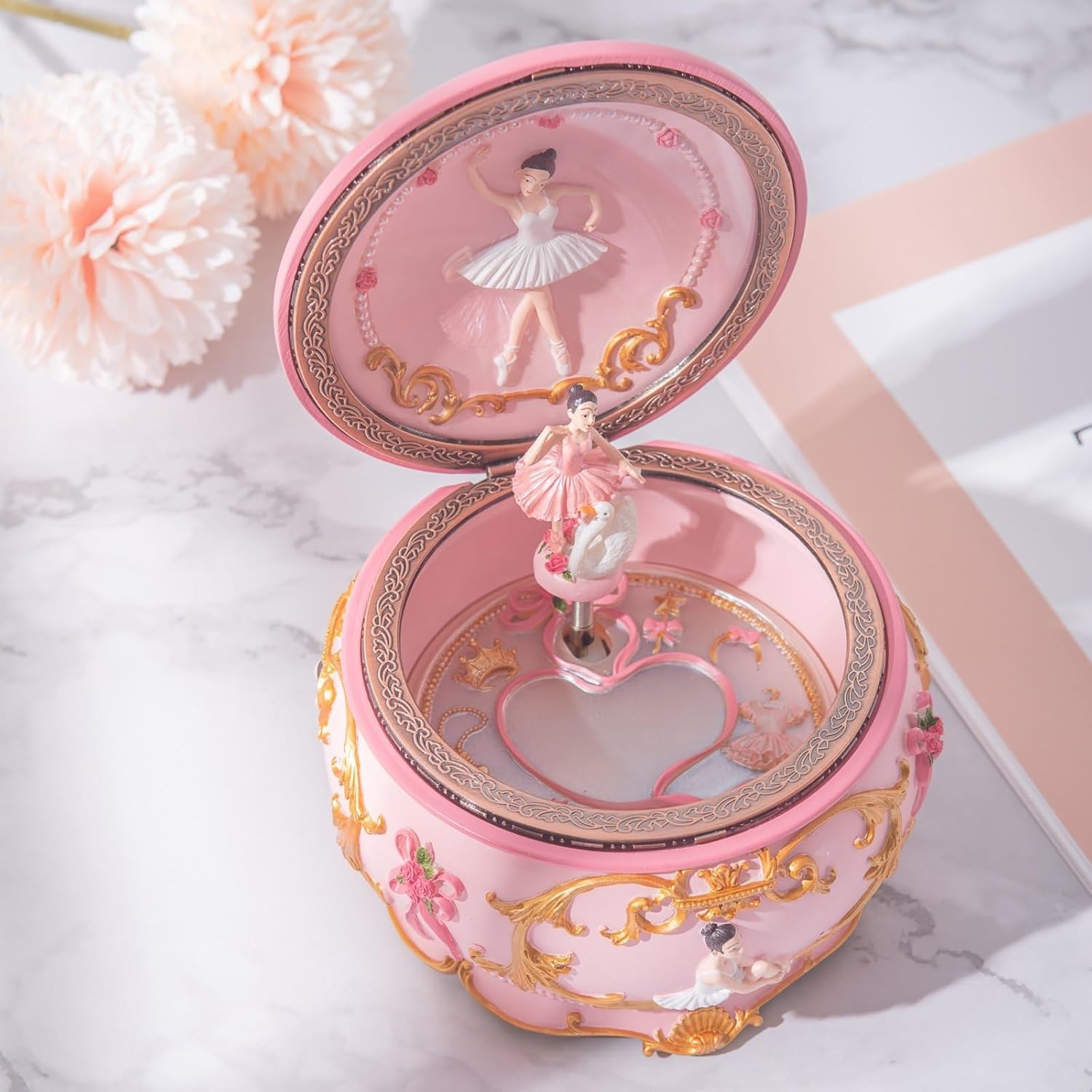 LED Rotating Ballerina Music B - Snow Globe Musical avis et prix