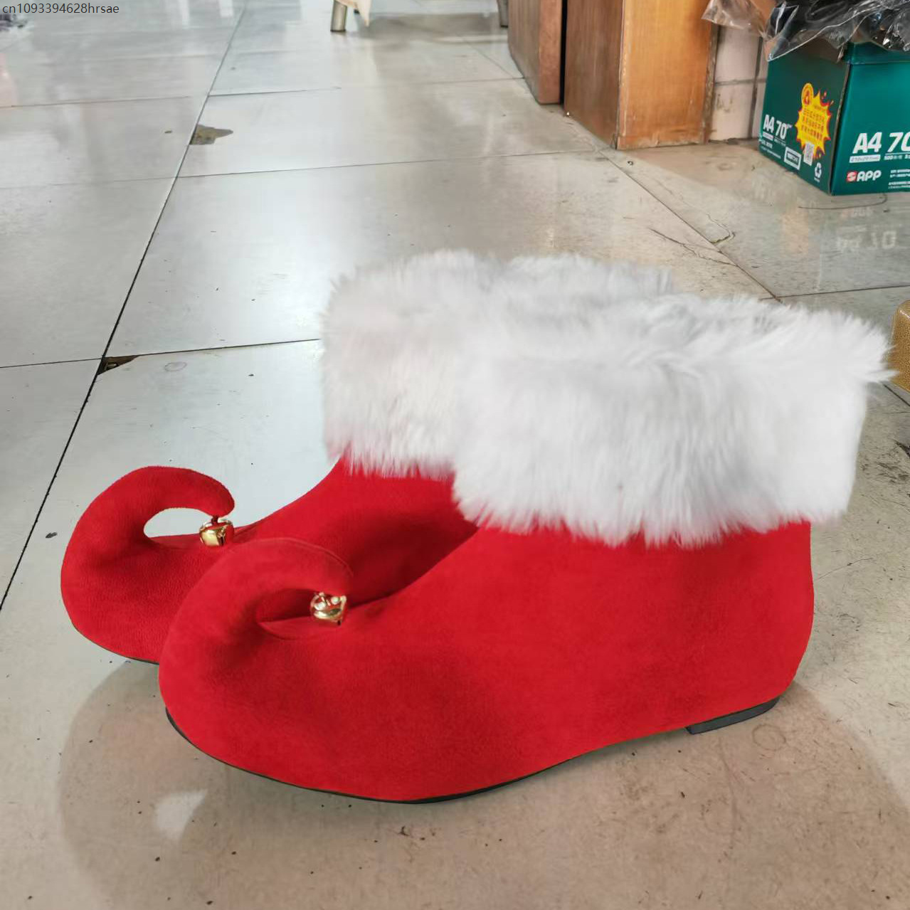 Christmas Suede Boots With Jin - Elf Costume Christmas avis et prix