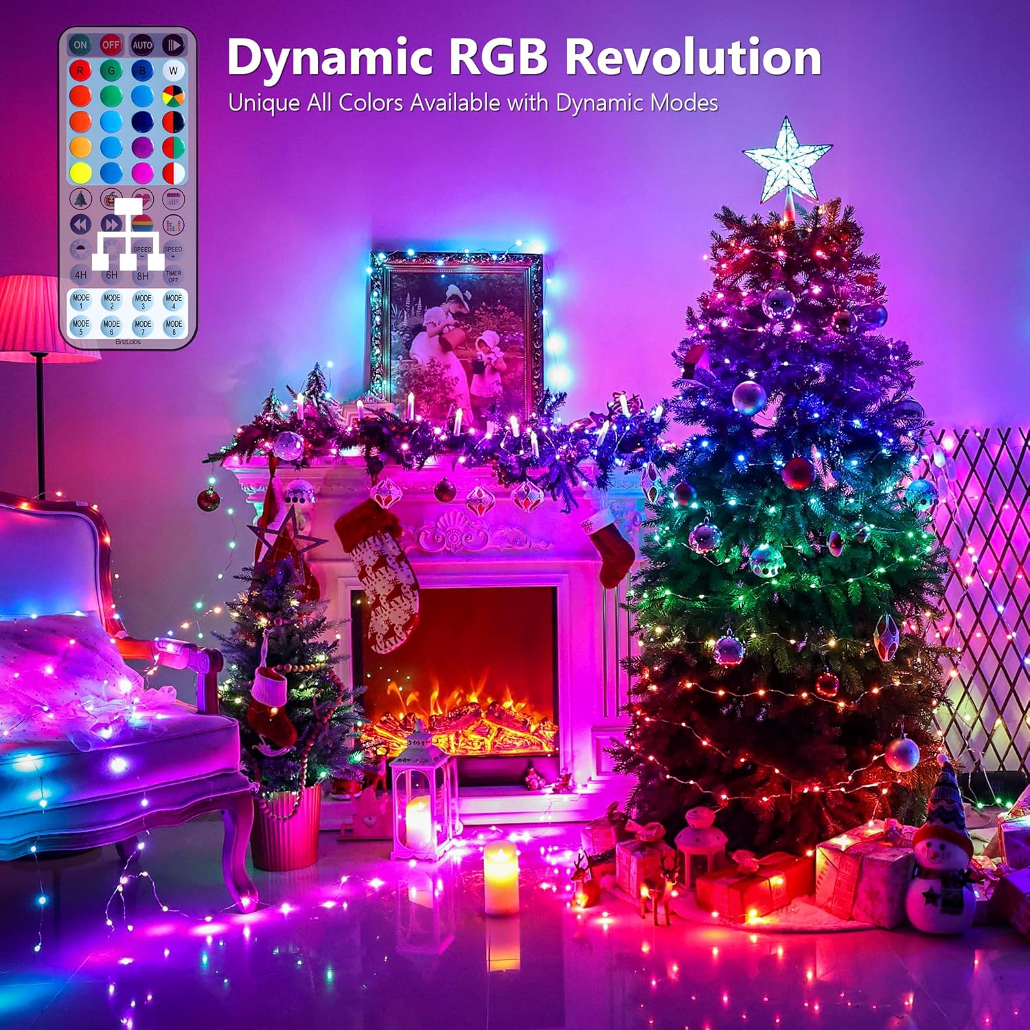 33ft 100 LED Red White Blue Fa - Led Fairy String Lights avis et prix