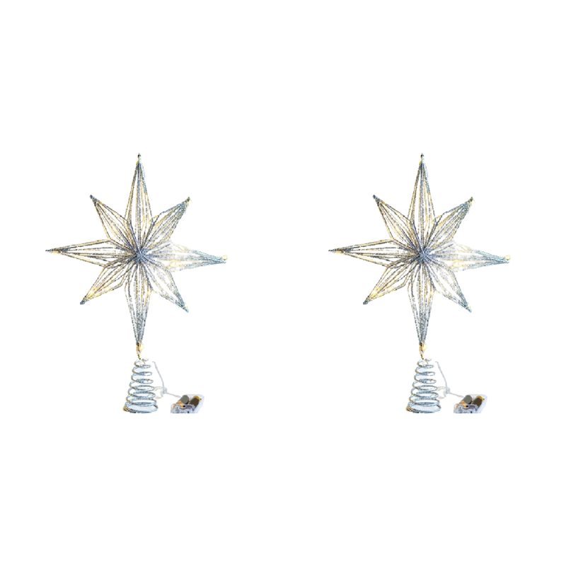 【LAST CHANCE】2X Christmas Tree - Star Tree Topper avis et prix