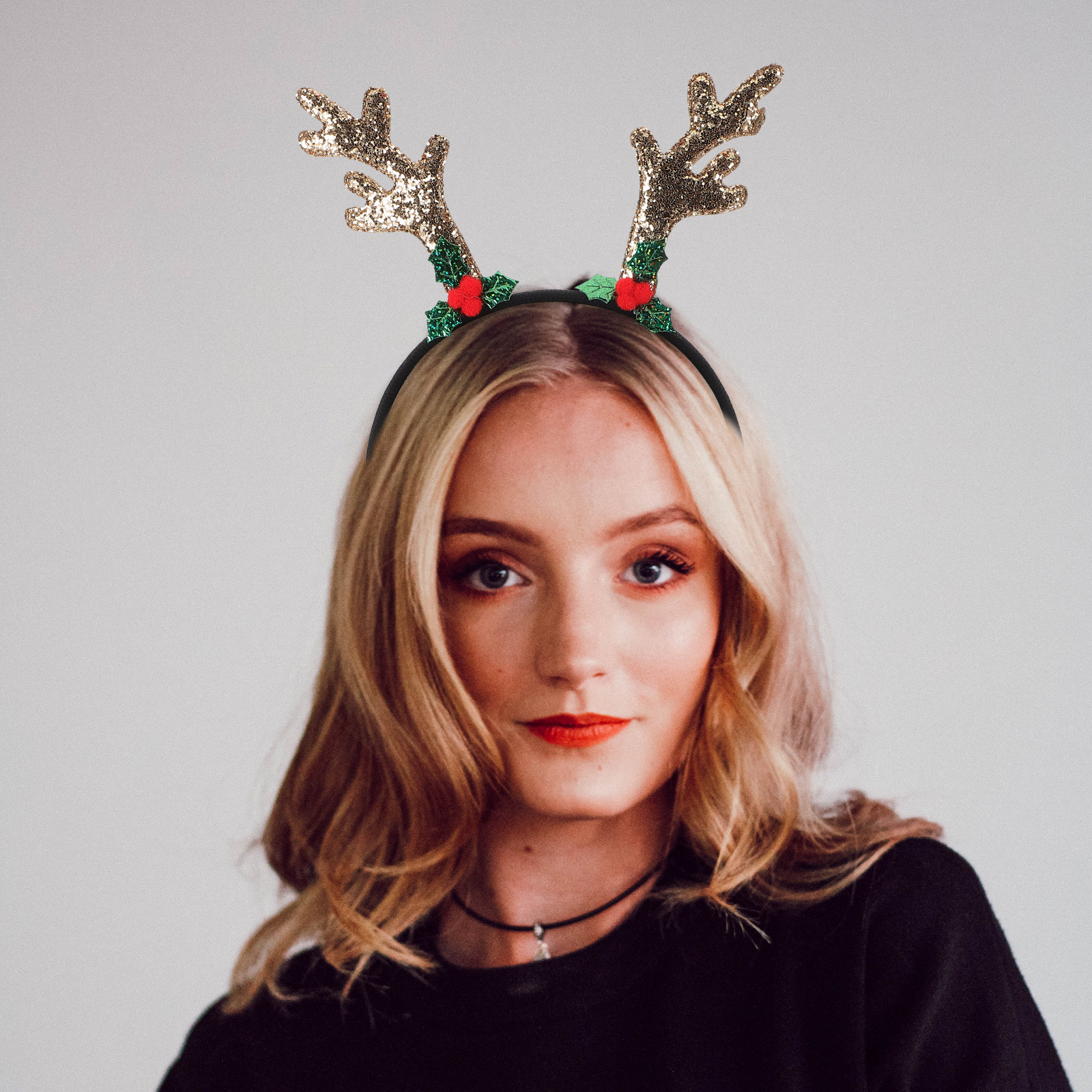 Antler Headband Dark Deer Horn - Reindeer Antlers Headband avis et prix
