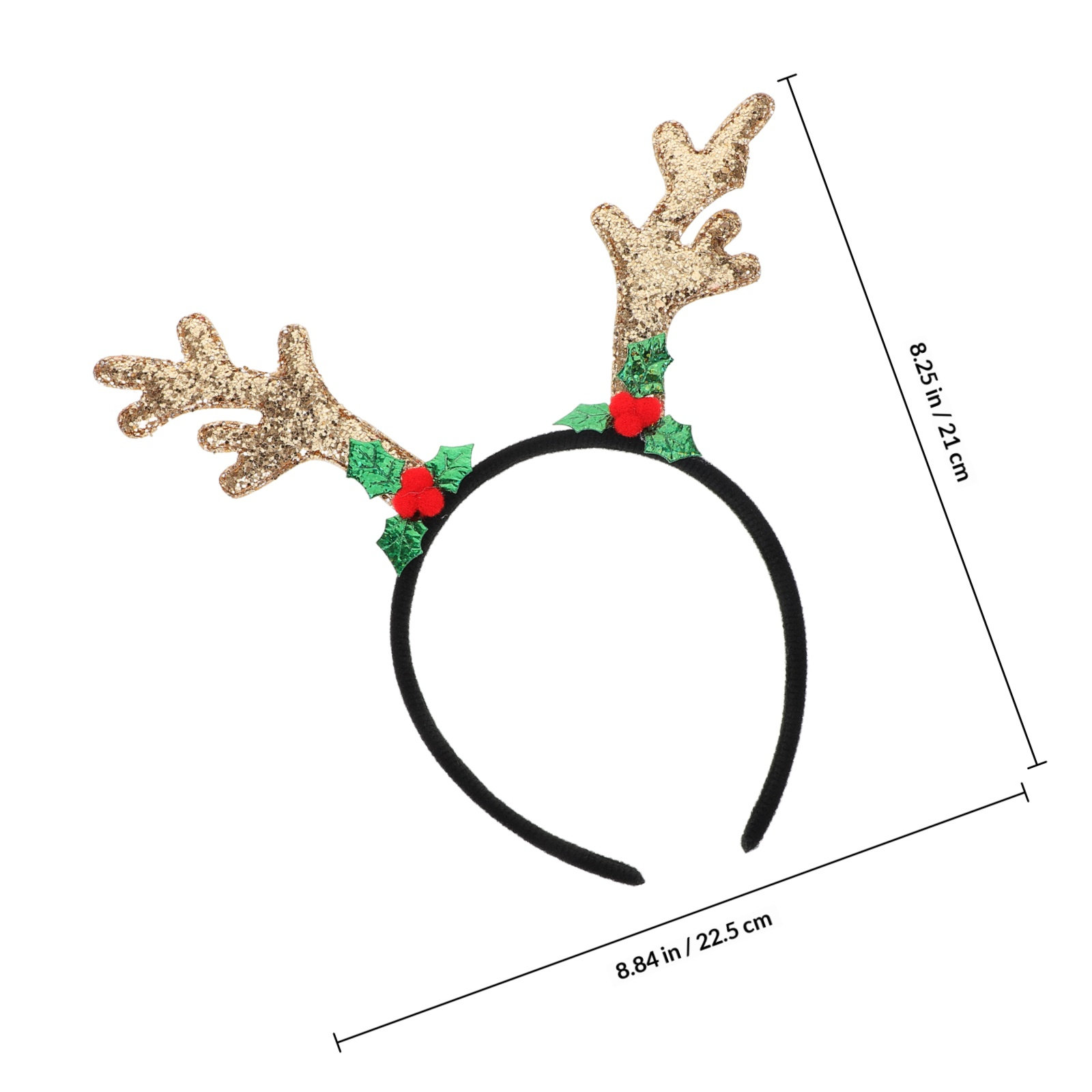 Antler Headband Dark Deer Horn - Reindeer Antlers Headband avis et prix