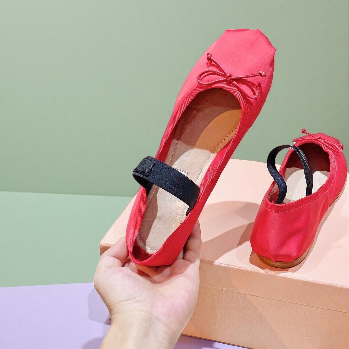 Luxury Ballet Flats, Women's P - Ribbon Bow Gift avis et prix