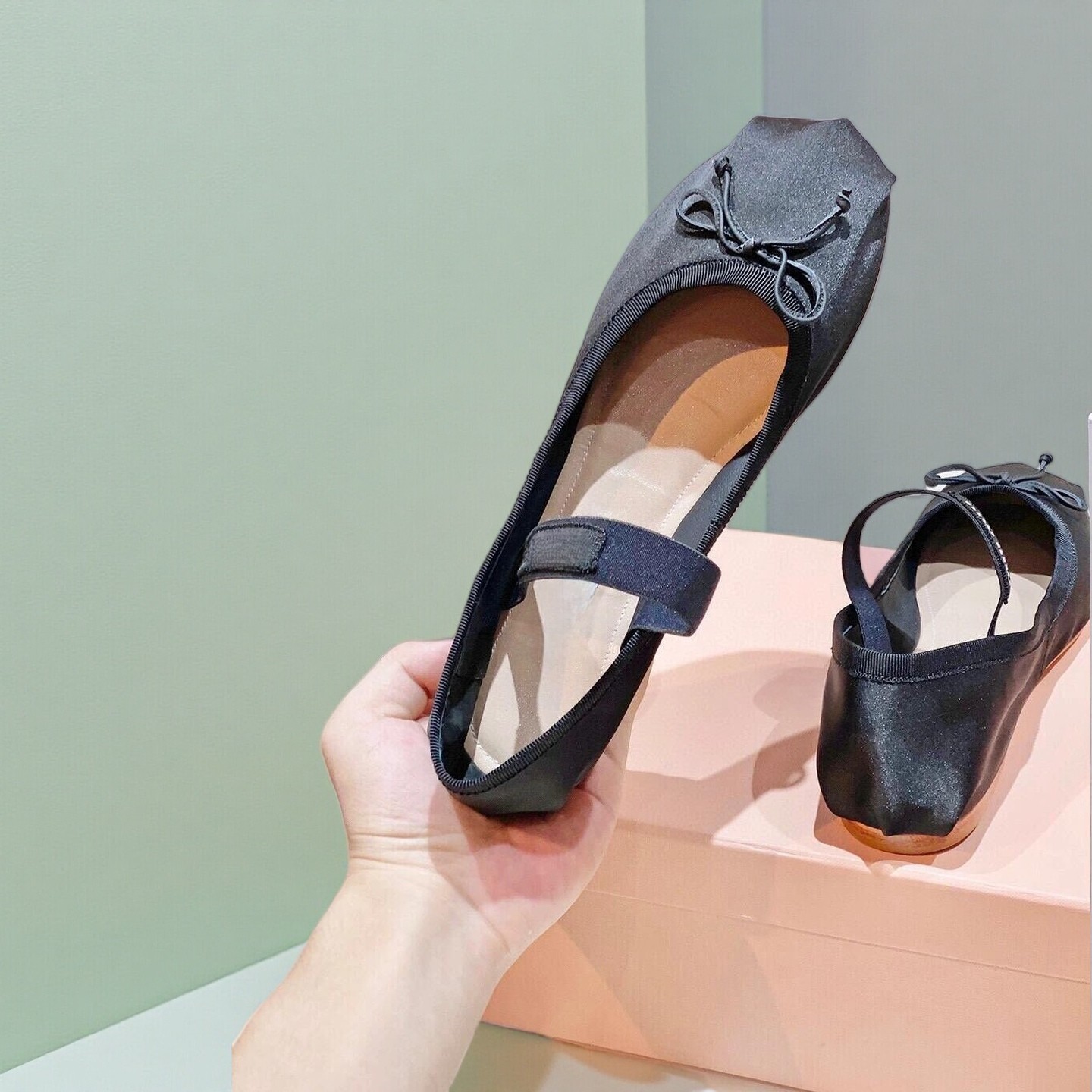 Luxury Ballet Flats, Women's P - Ribbon Bow Gift avis et prix