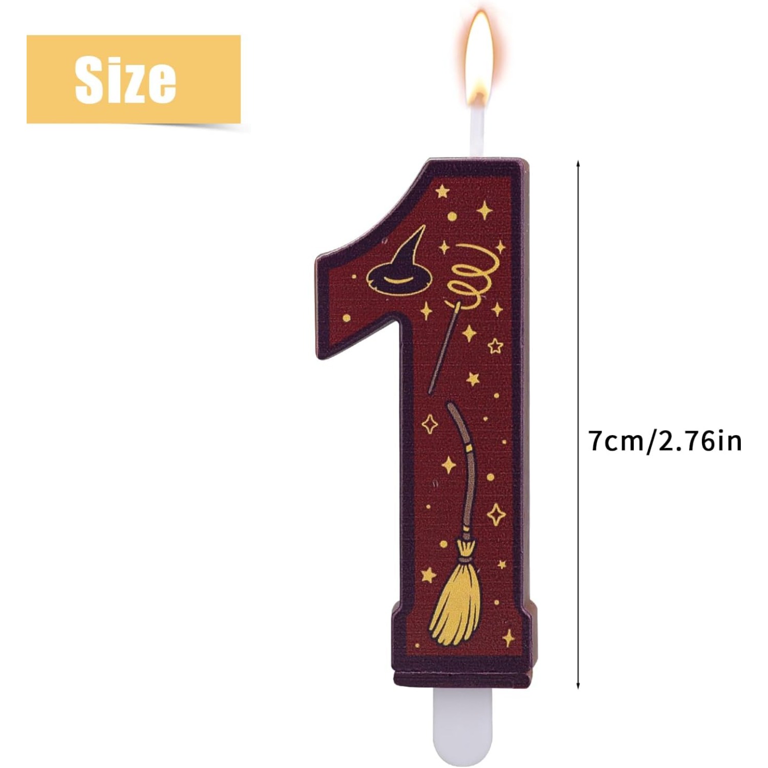 1 Set Number 0-9 Magical Theme - Holiday Candle Set avis et prix