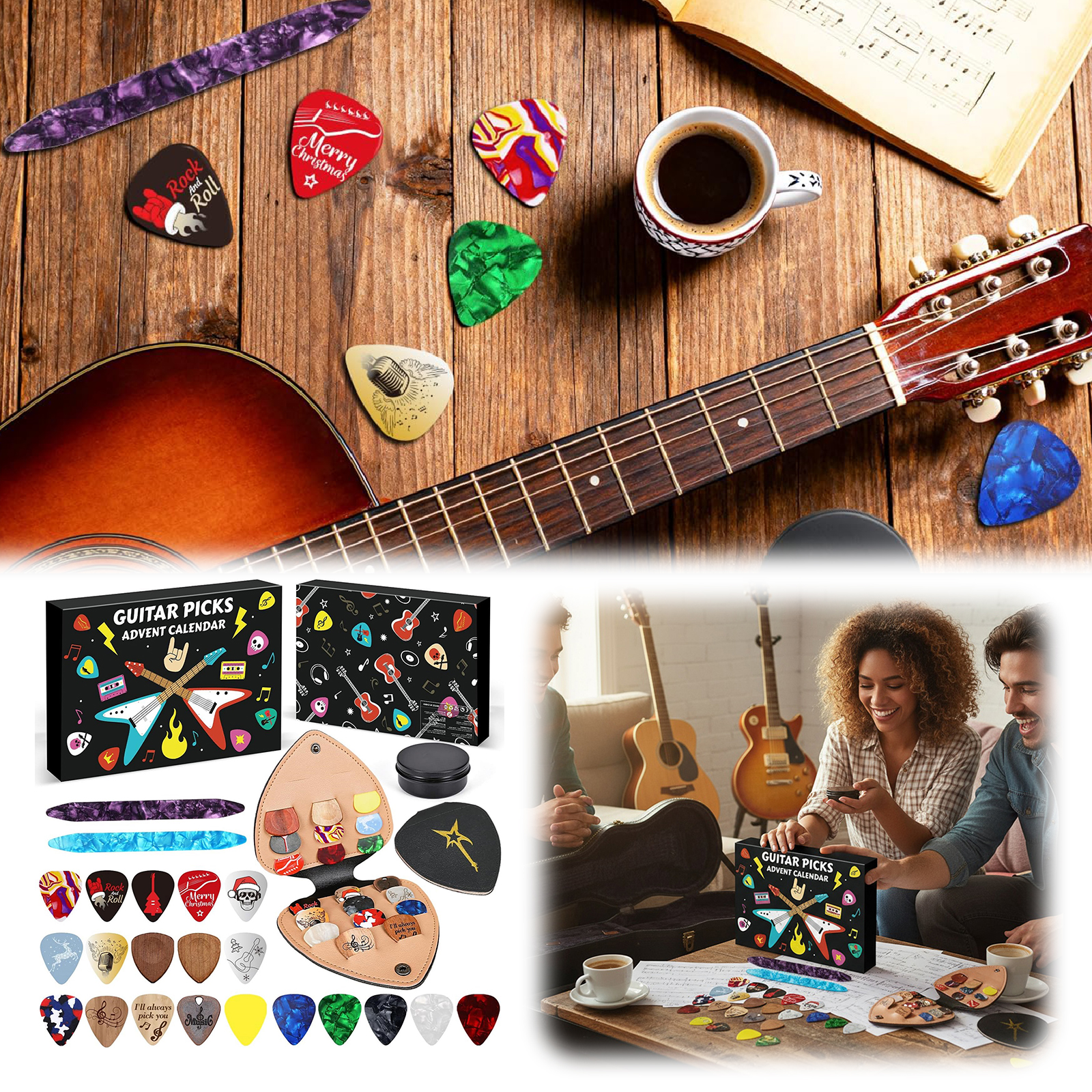 Guitar Picks Advent Calendar 2 - Advent Calendar Gift avis et prix