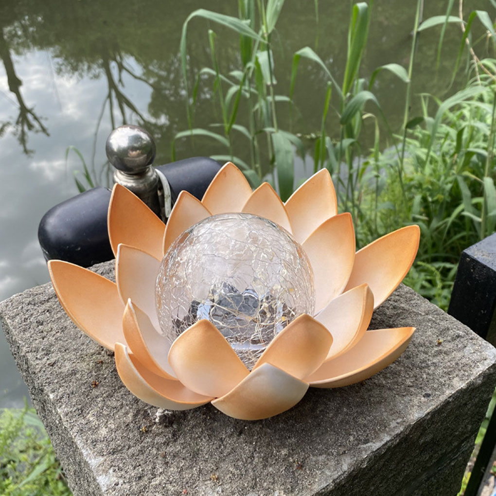 Lotus Shaped Garden Solar Ligh - Christmas Lights Outdoor avis et prix