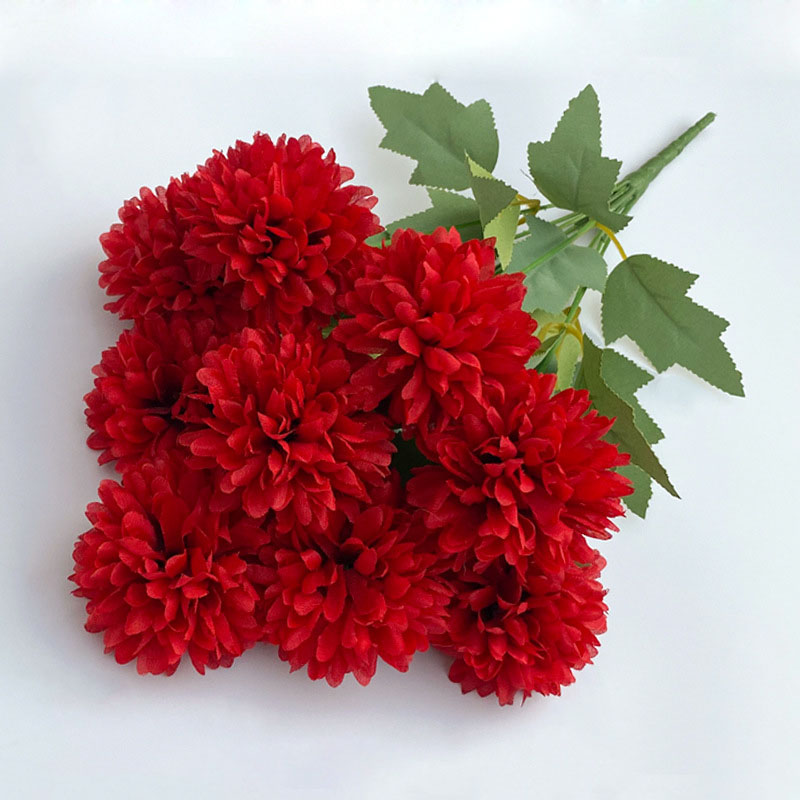 Artificial Flower Bouquet Chry - Christmas Wreath Fake avis et prix