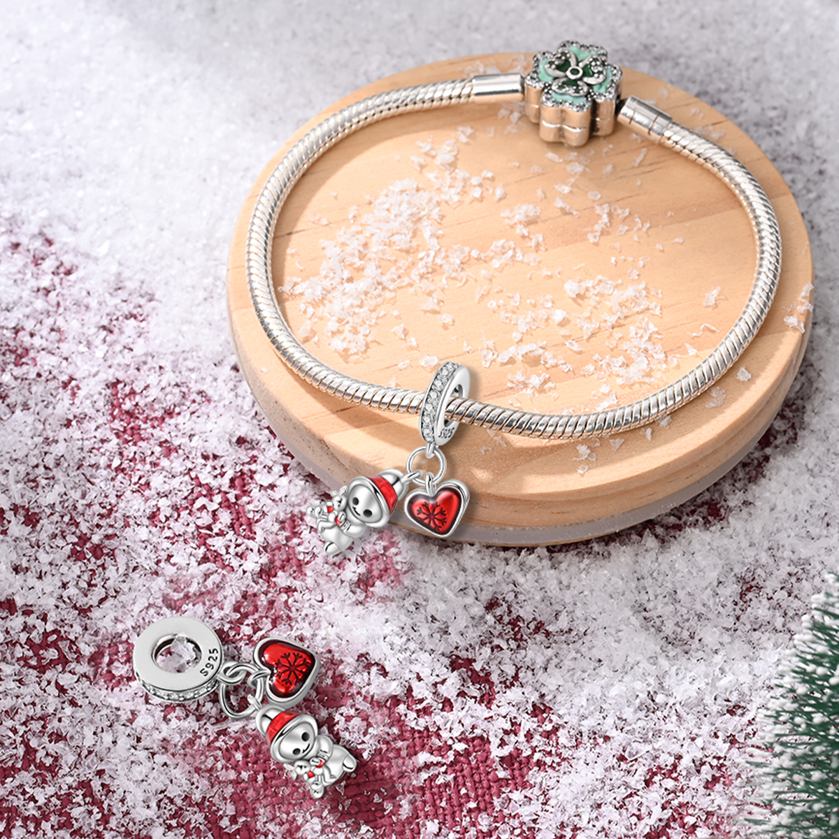 Holiday Series 925 Sterling Si - Christmas Stocking Hanging avis et prix