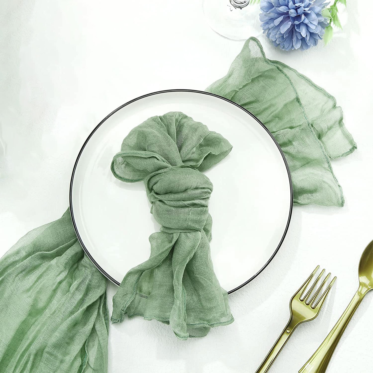 Semi-Sheer Gauze Wedding Party - Christmas Table Runner avis et prix