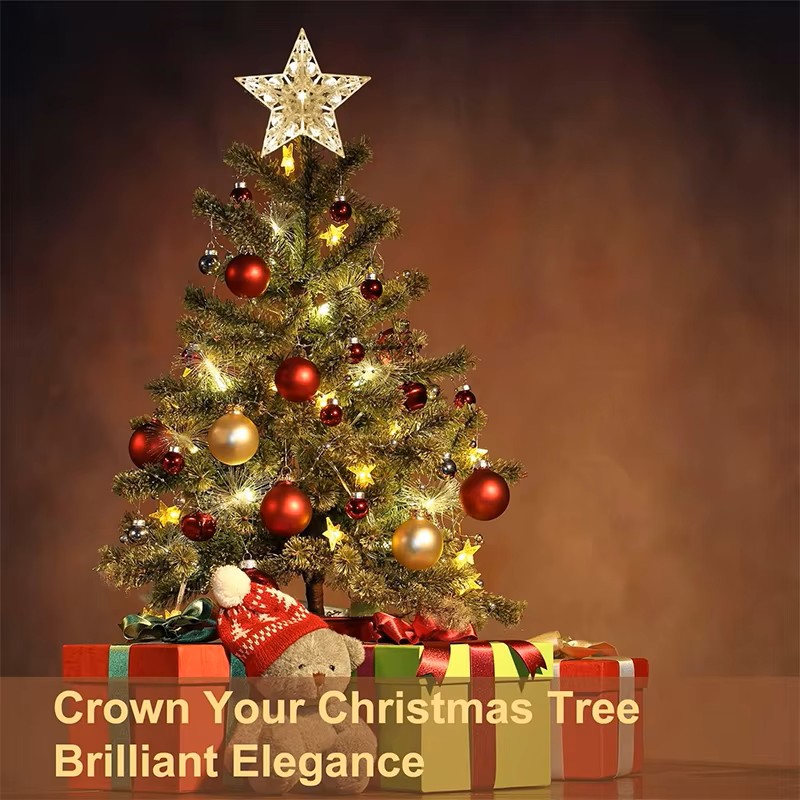 15cm Christmas Glowing Tree To - Star Tree Topper avis et prix