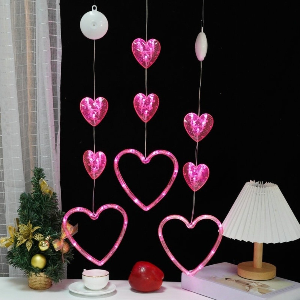 Creative Heart Curtain Fairy L - Led Fairy String Lights avis et prix