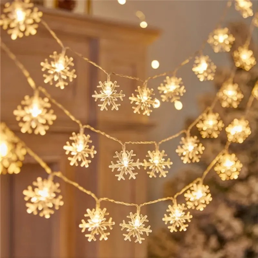 10/20/40 LED Snowflake String  - Led Fairy String Lights avis et prix