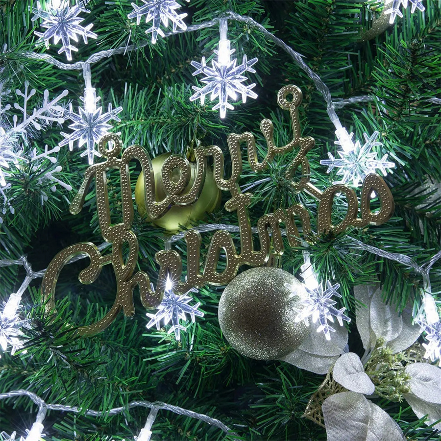 10/20/40 LED Snowflake String  - Led Fairy String Lights avis et prix