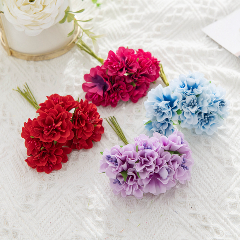 18Pcs Artificial Flowers Stame - Christmas Wreath Fake avis et prix