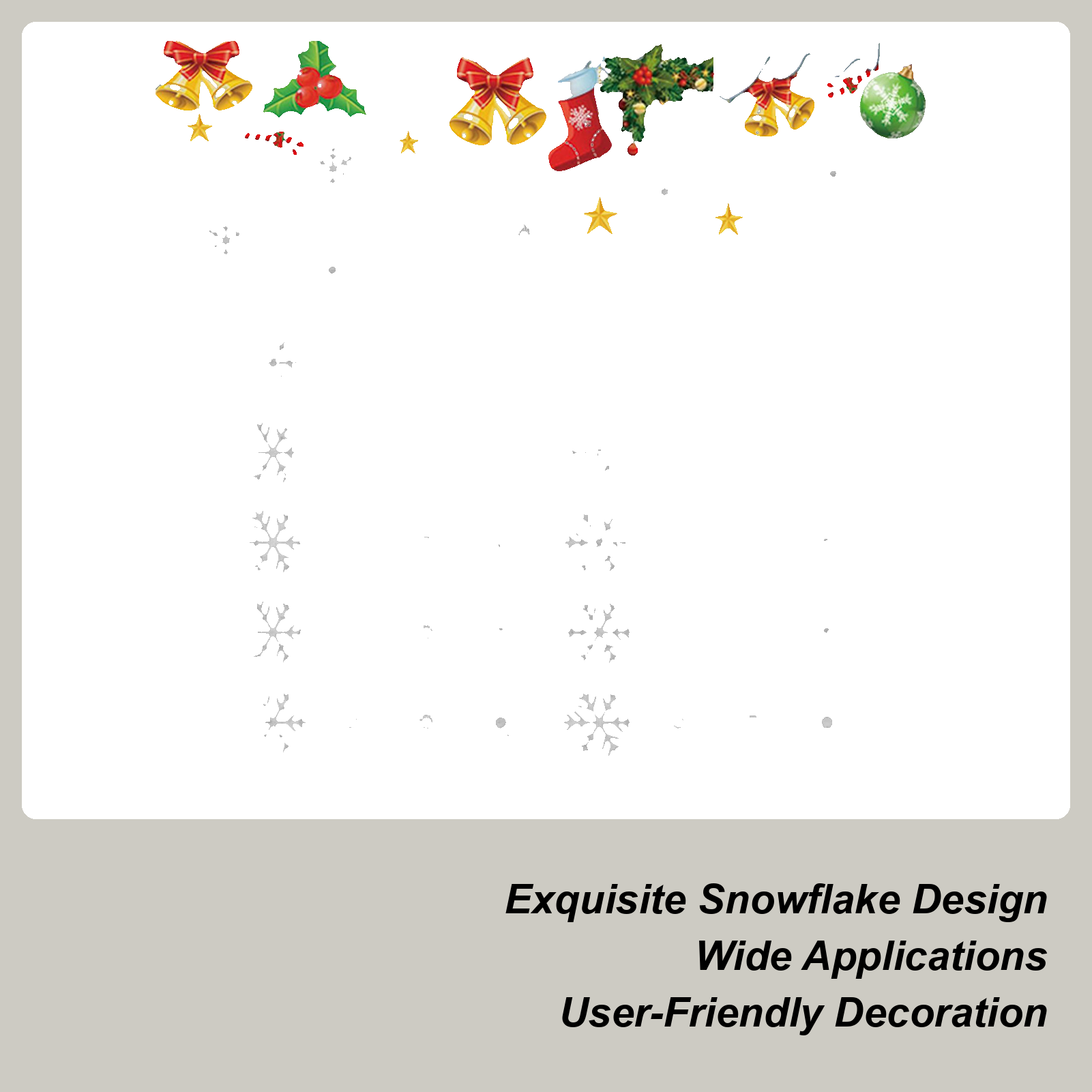 Snowflake Window Clings Static - Snowflake Window Decal avis et prix