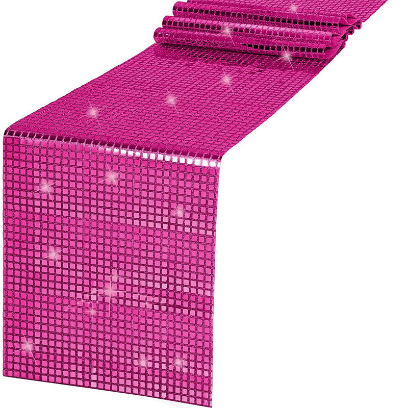 Shiny Mirror Gold/Silver Foil  - Christmas Table Runner avis et prix