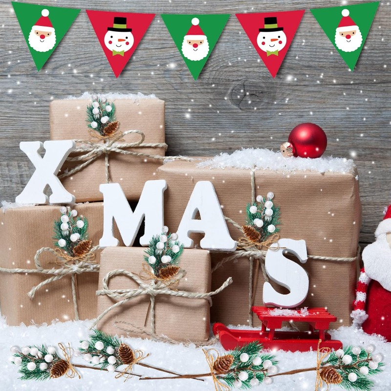 Christmas Artificial White Ber - Christmas Wreath Fake avis et prix