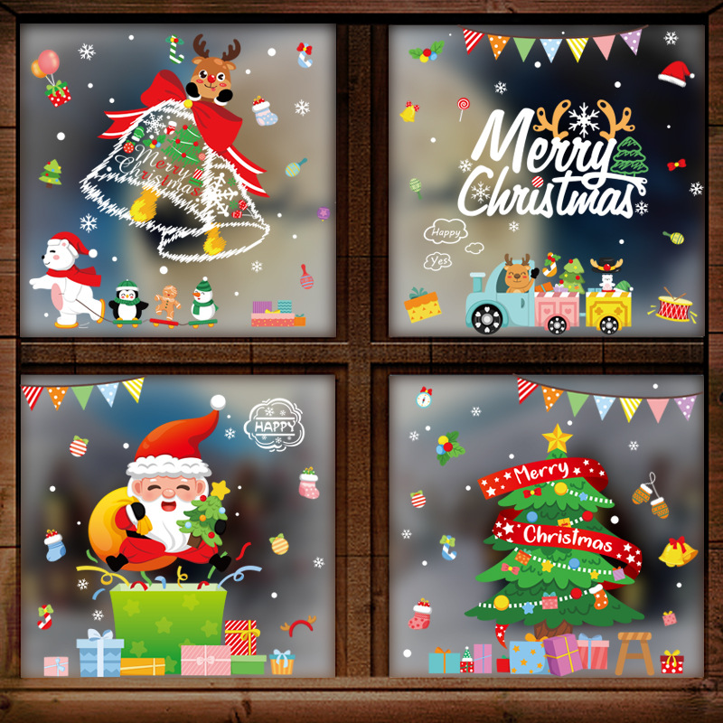 Merry Christmas Decoration Win - Snowflake Window Decal avis et prix