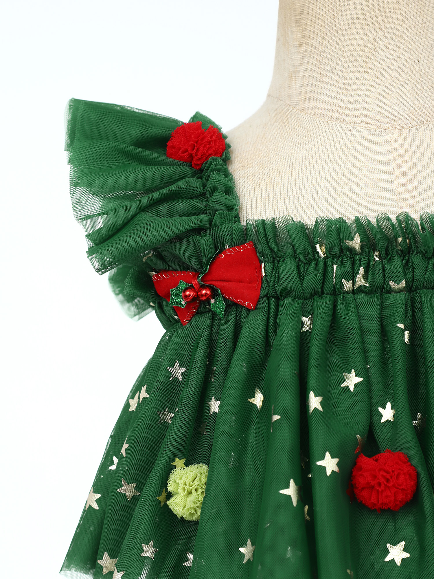 Toddler Girls Christmas Tree E - Elf Costume Christmas avis et prix