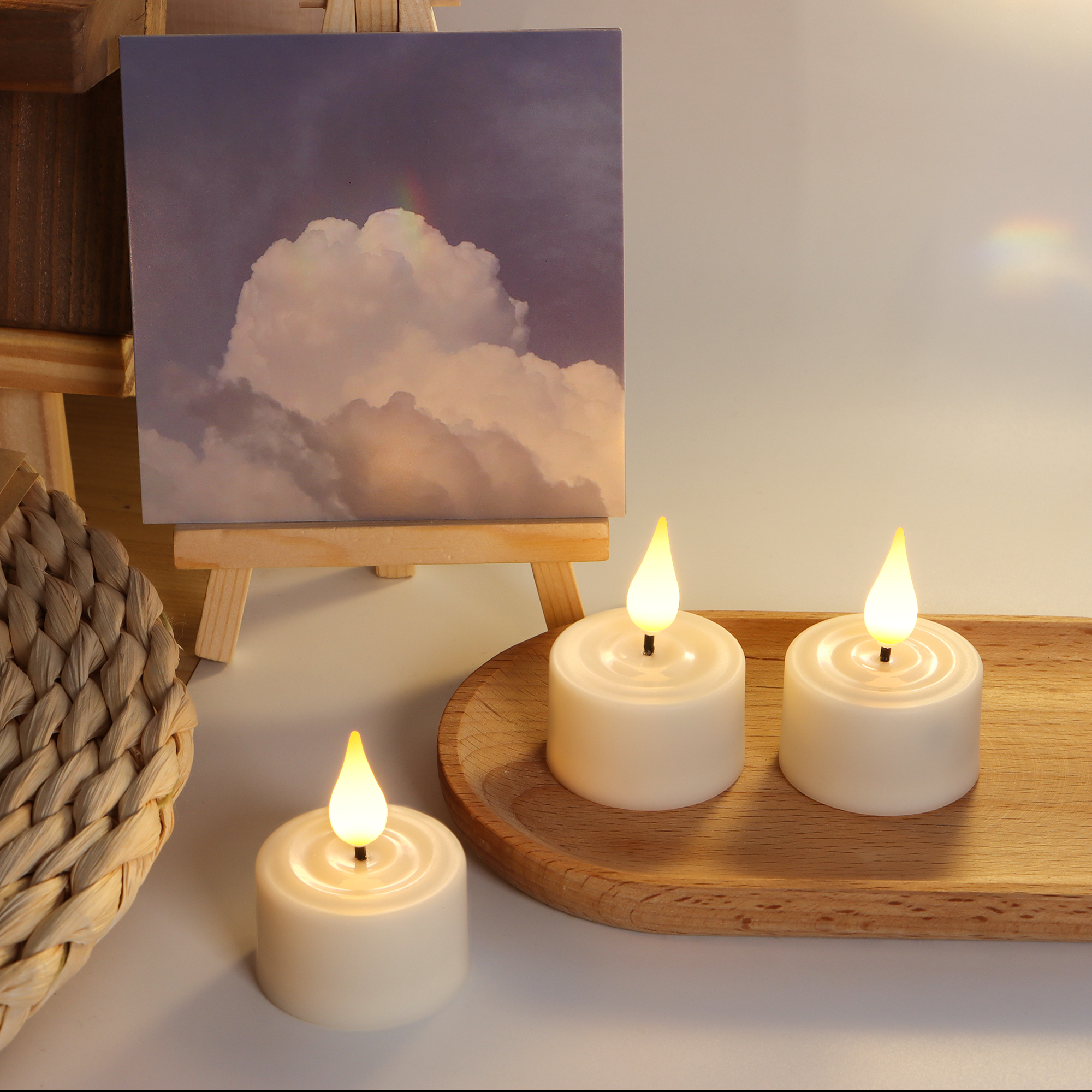 LED Candle Light Rechargeable  - Holiday Candle Set avis et prix