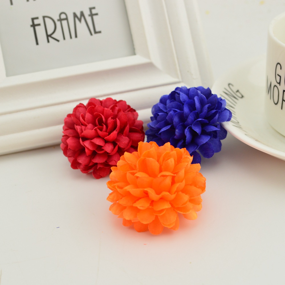 200PCS 5CM Silk Chrysanthemum  - Christmas Wreath Fake avis et prix