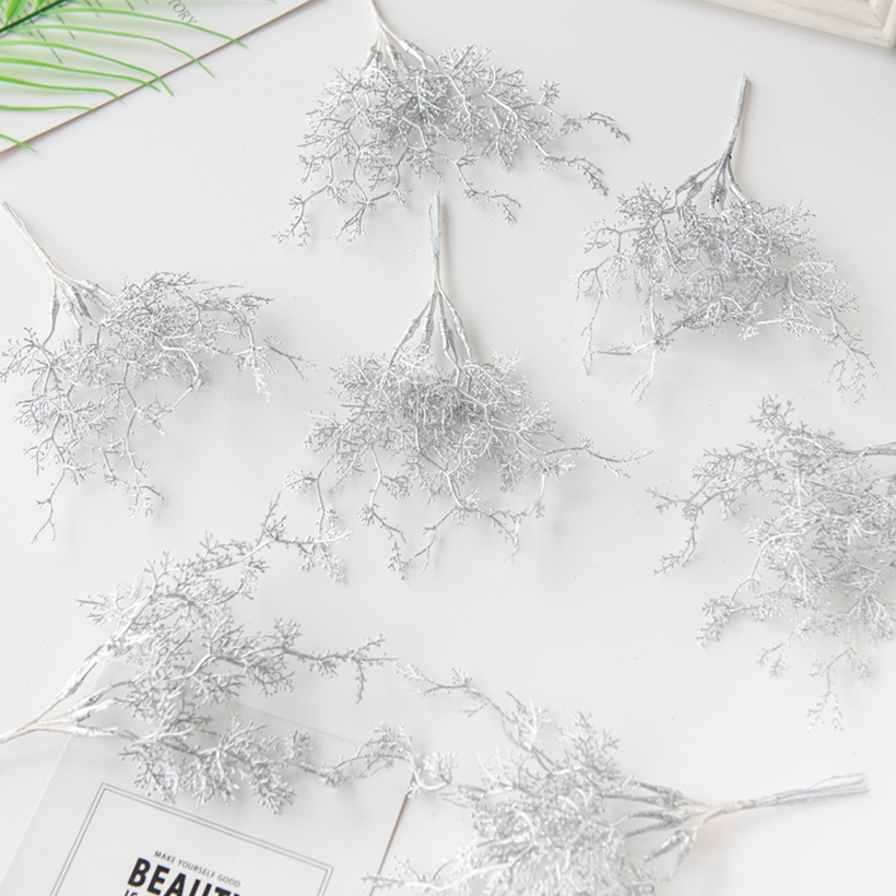 6Pcs/bundle Artificial Plant G - Christmas Wreath Fake avis et prix