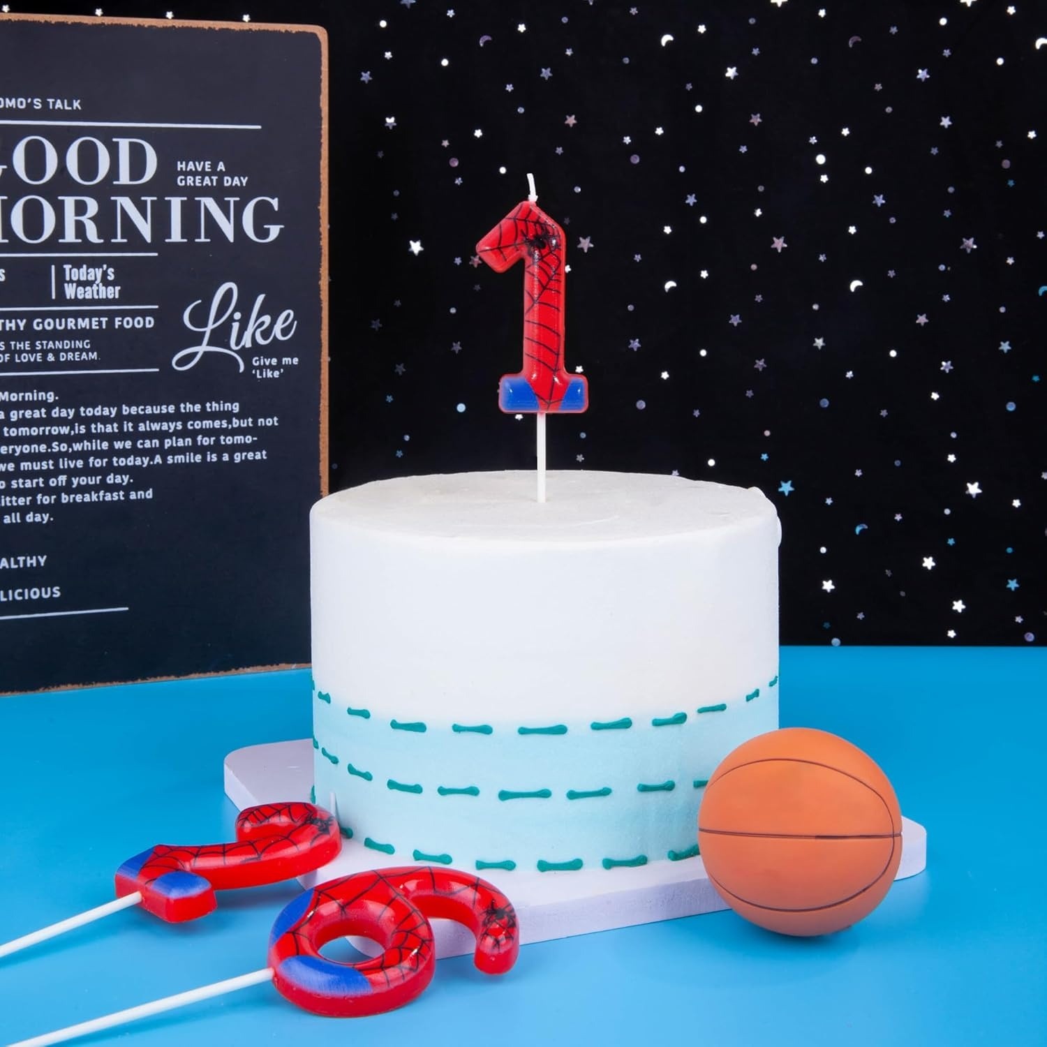 Spider Party 0-9 Birthday Cand - Holiday Candle Set avis et prix