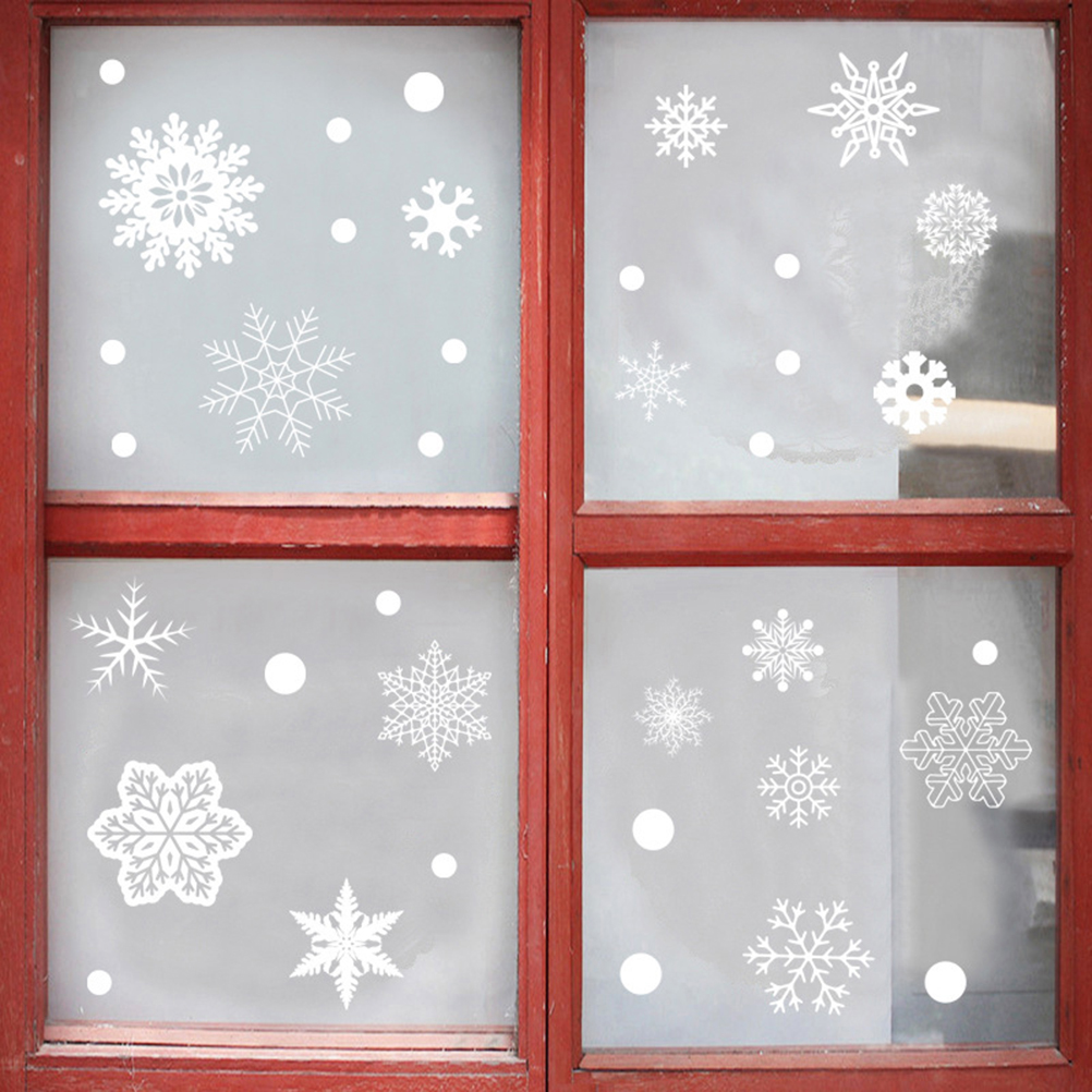 37PCS Gift Xmas Festival Suppl - Snowflake Window Decal avis et prix