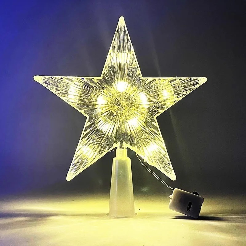 15cm Christmas Decoration Glow - Star Tree Topper avis et prix