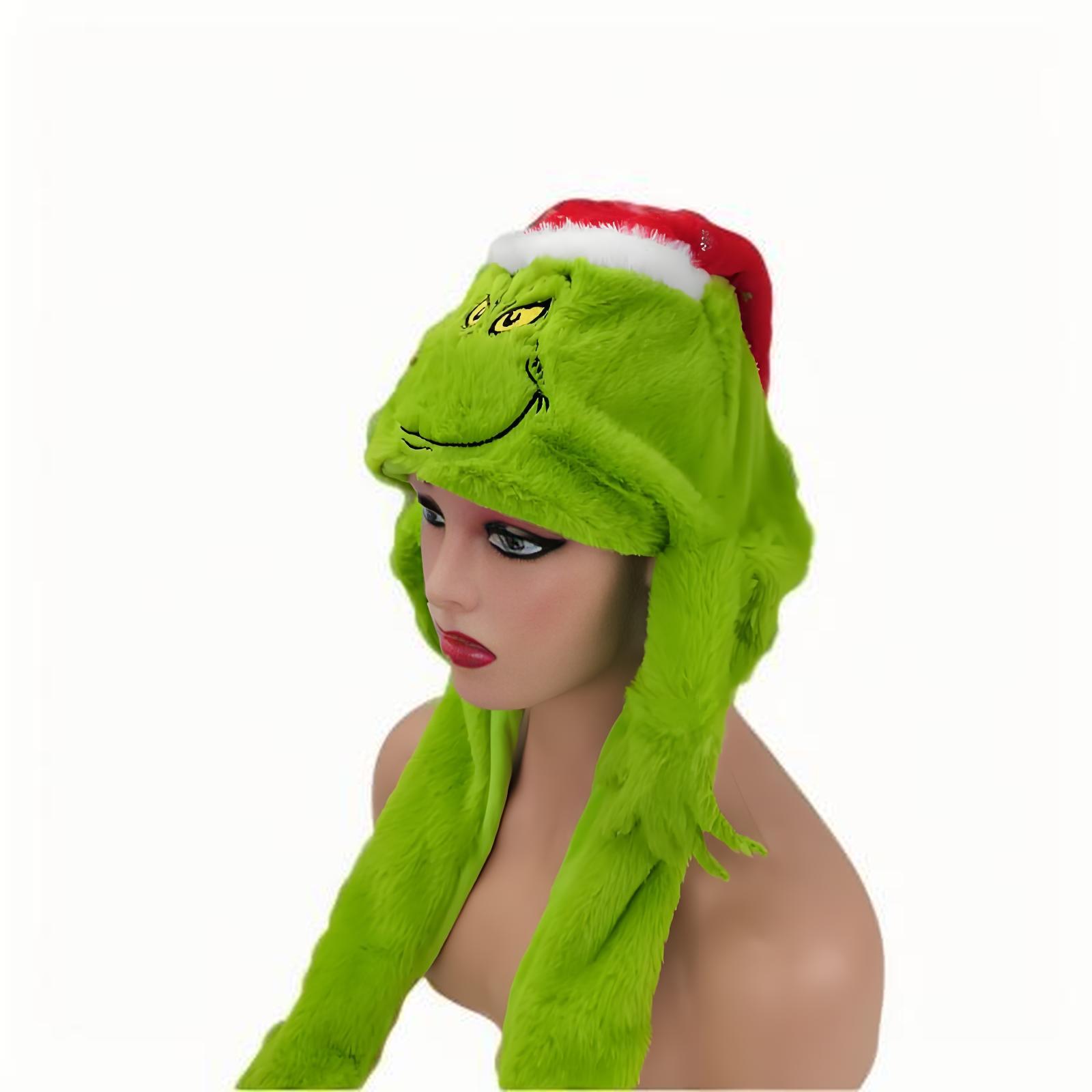 Plush Grincese Hat Cap Scarf C - Santa Hat Plush avis et prix