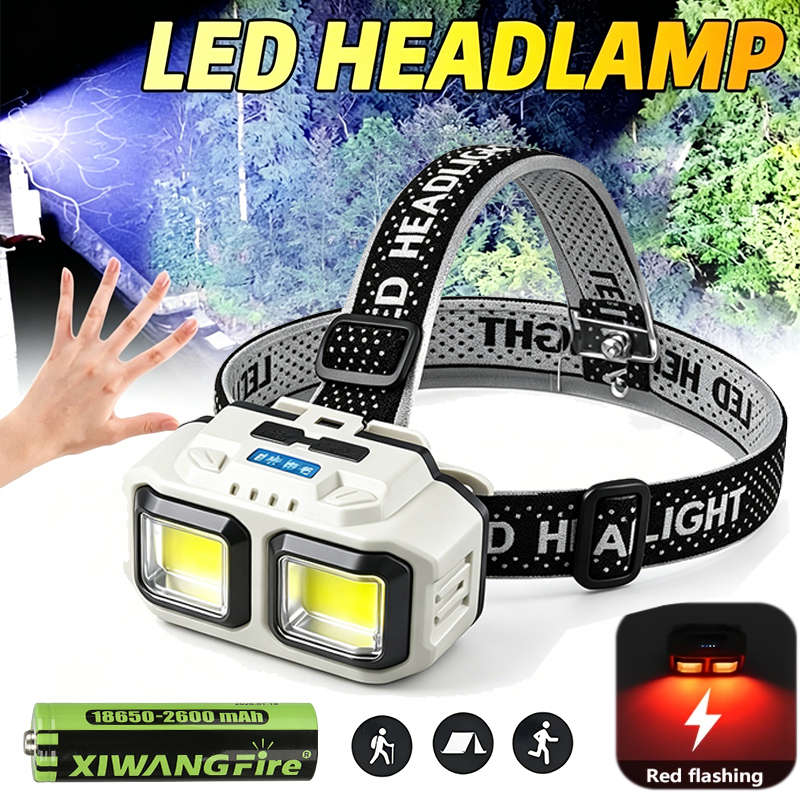 COB LED Headlamp Rechargeable  - Christmas Lights Outdoor avis et prix