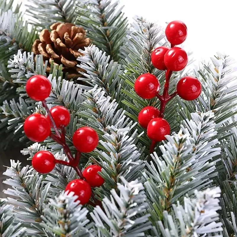 100/5PCS Artificial Red Berrie - Christmas Wreath Fake avis et prix