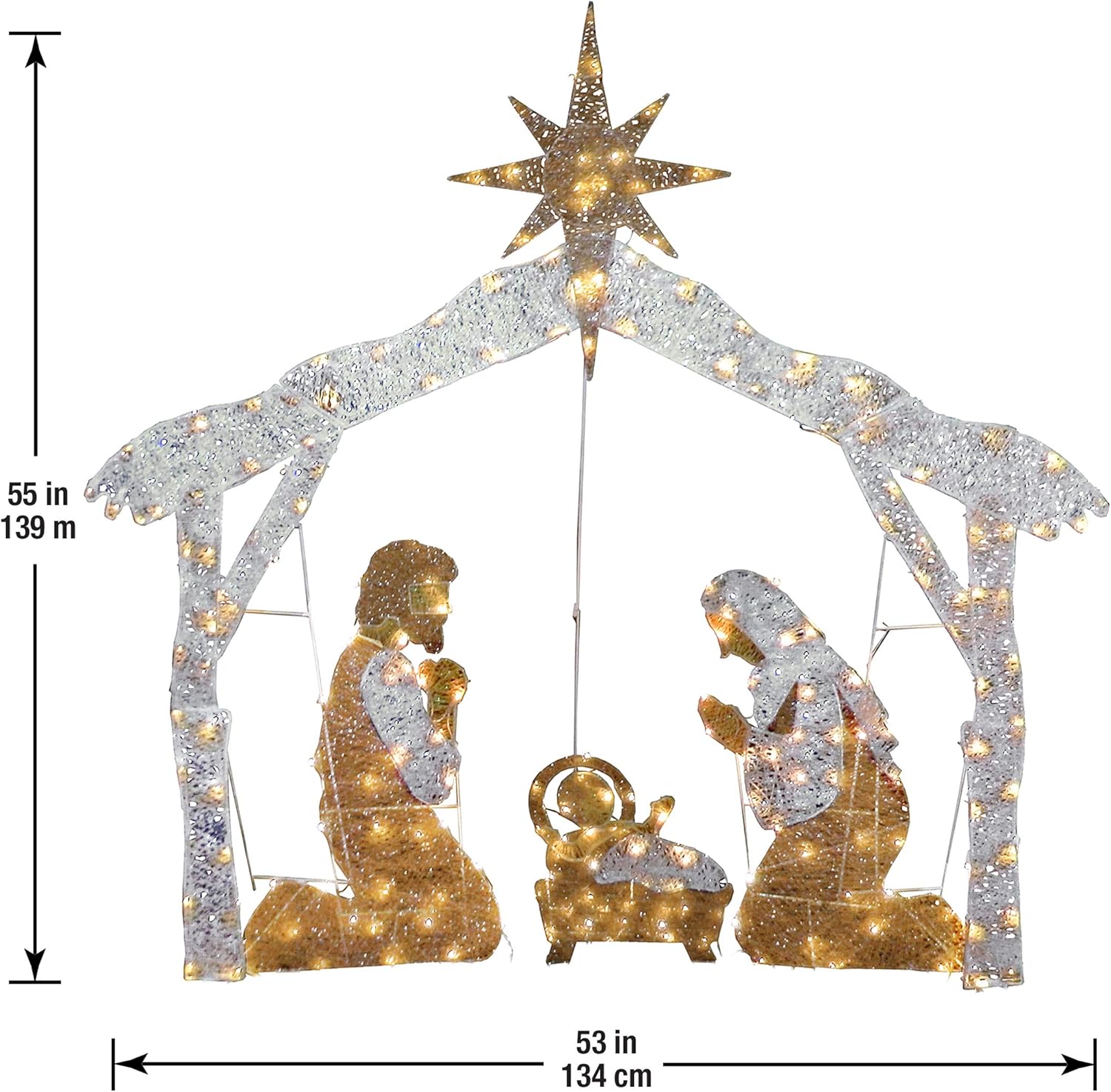4.5 ft Pre-lit Artificial Chri - Christmas Tree Artificial avis et prix