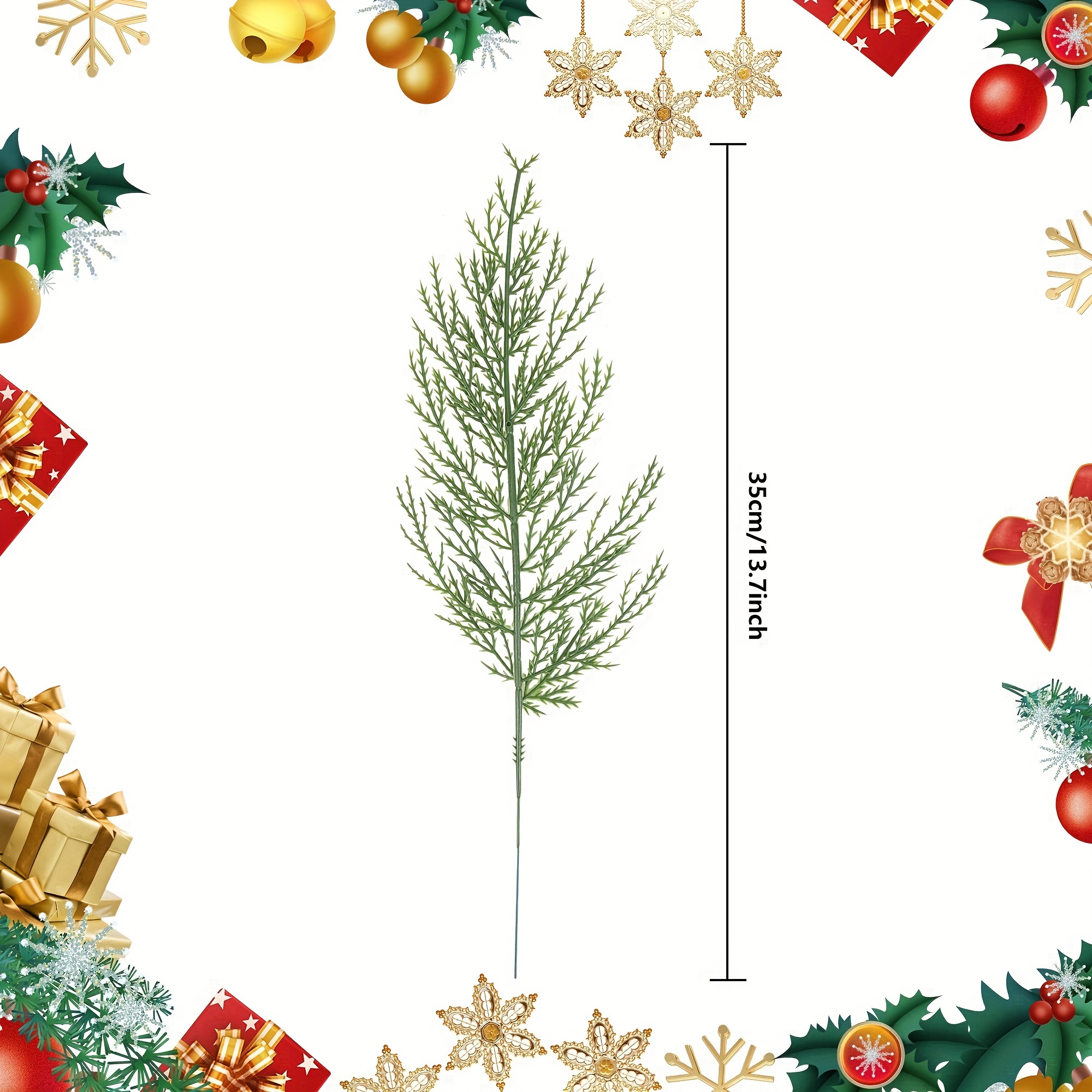 20Pcs Artificial Pine Sprigs F - Christmas Wreath Fake avis et prix