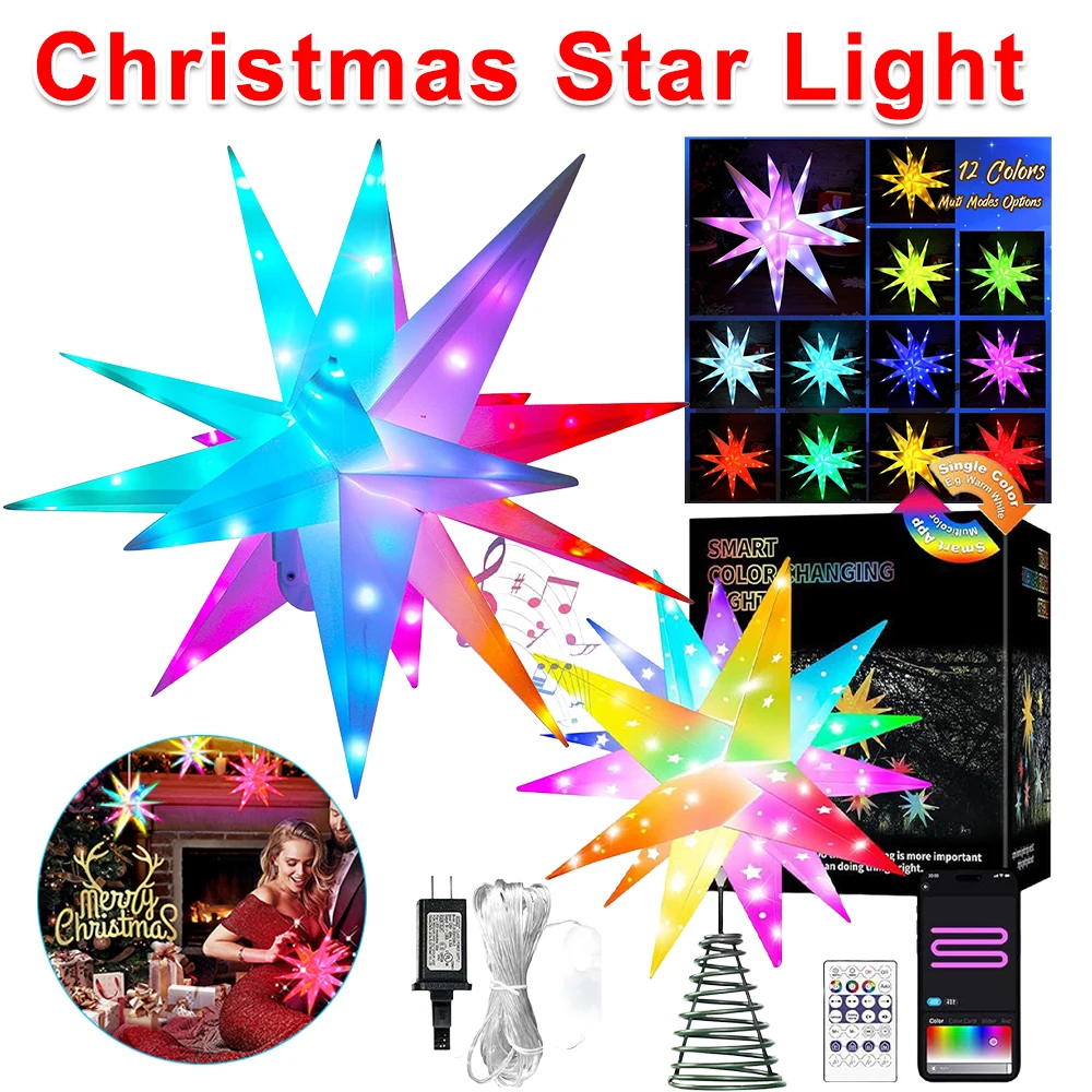 25/40/50/60CM Christmas Star L - Star Tree Topper avis et prix