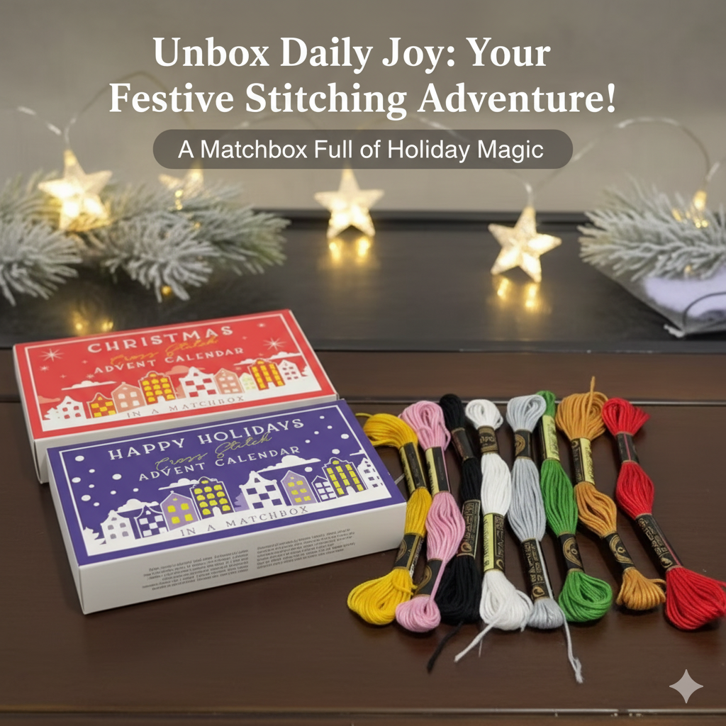 24 Days Countdown Cross Stitch - Advent Calendar Gift avis et prix